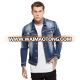 Chinese modern design casual slim fit mens jean jacket