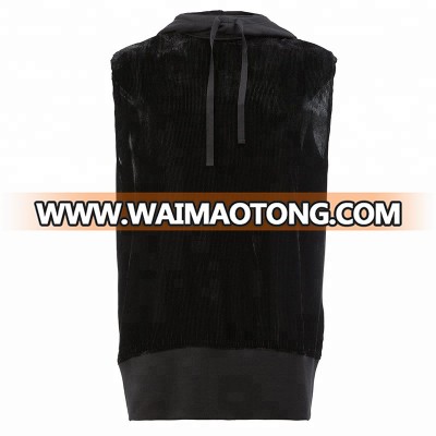 cheap xxxxl hoodies men plain sleeveless wholesale hoodies with hooded